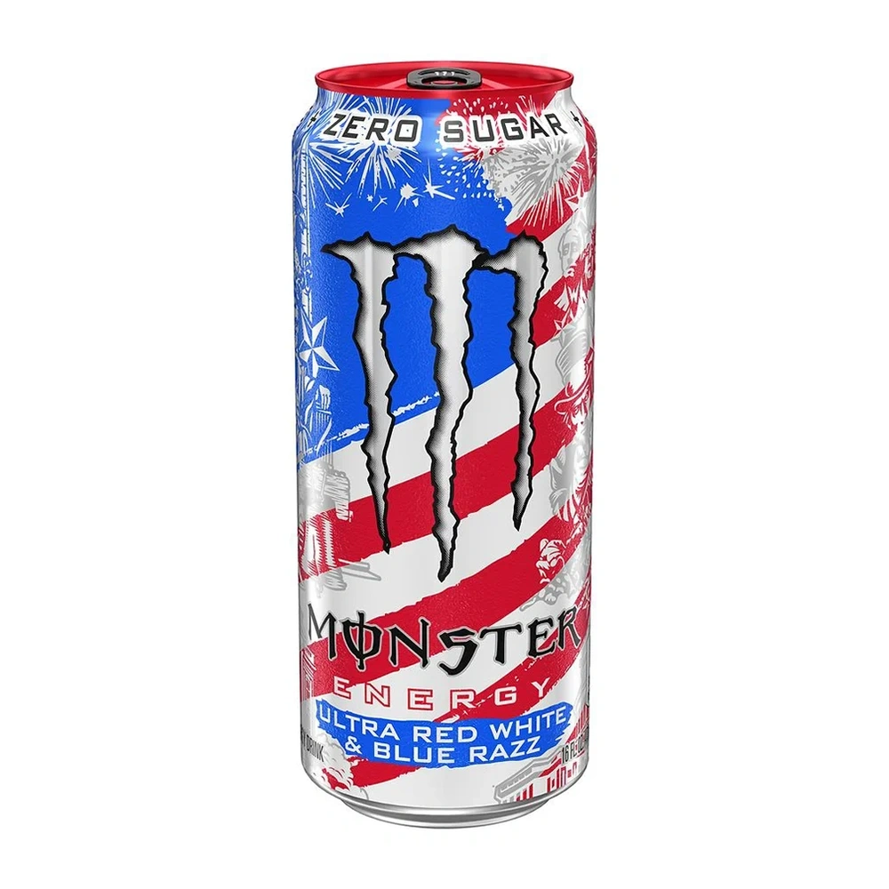 Ultra Red, White & Blue Razz